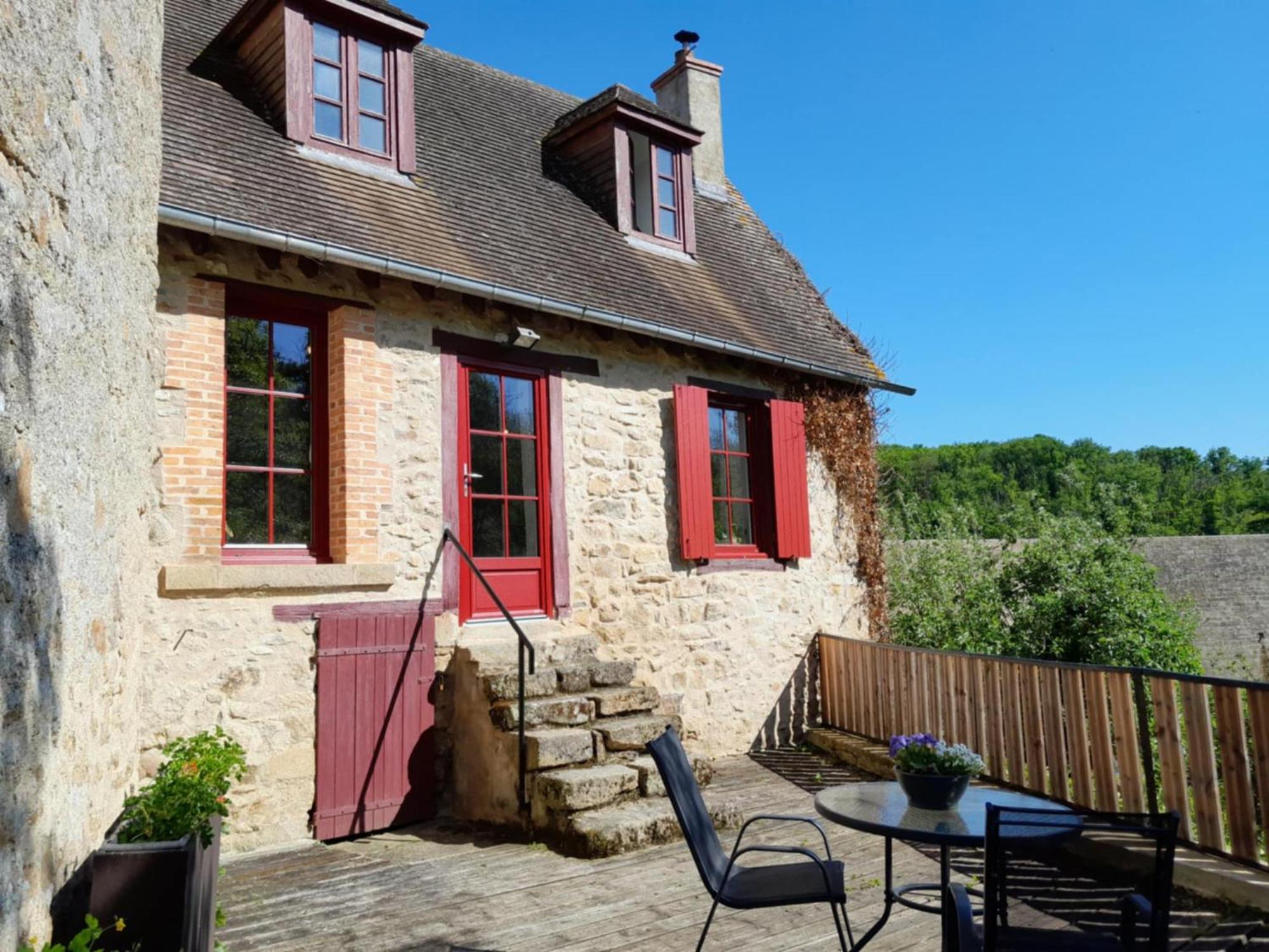 Gite "La Petite" Saint-Benoit-du-Sault Exterior foto